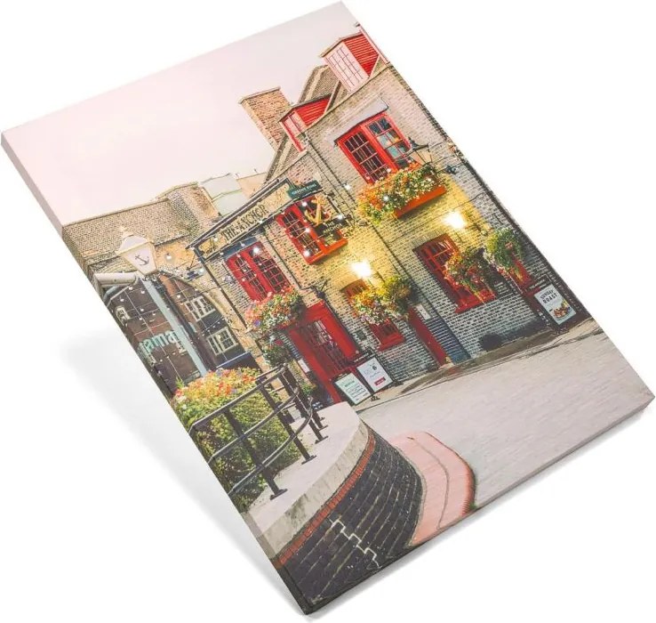 Podświetlany obraz Restauracja, 32 diody LED, 30 x 40 cm