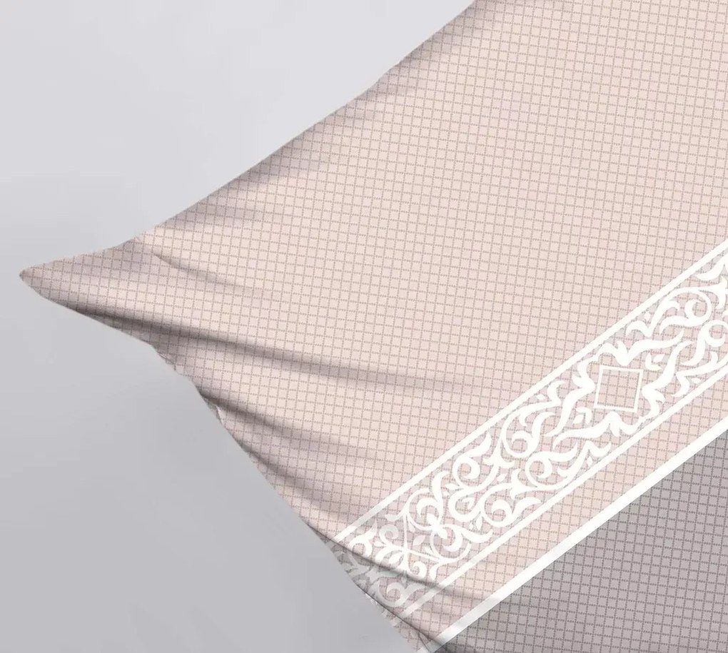 Pościel Bawełniana Greno Premium Versus 140x200 Beżowa GRENO