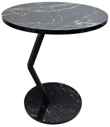 Stolik boczny, kawowy, kolor czarny