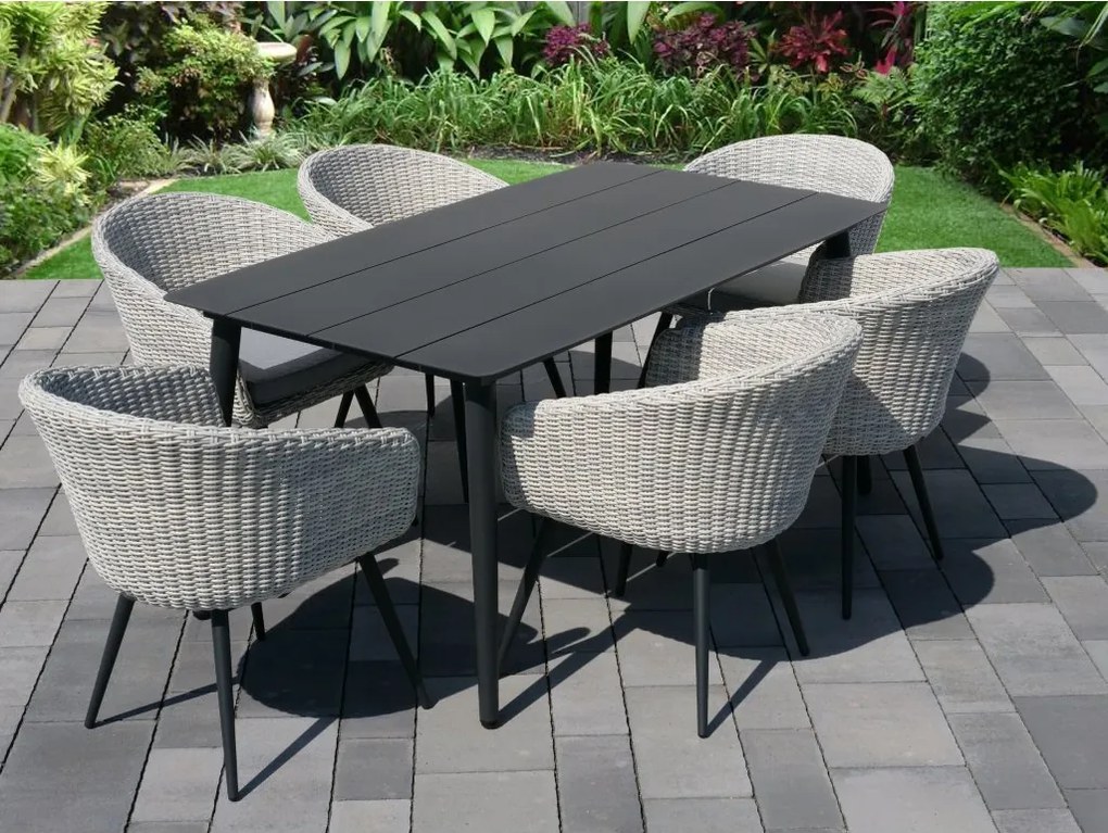 Doppler TEE - aluminiowy stół ogrodowy 160 cm - (N376) OSTATNIA SZTUKA