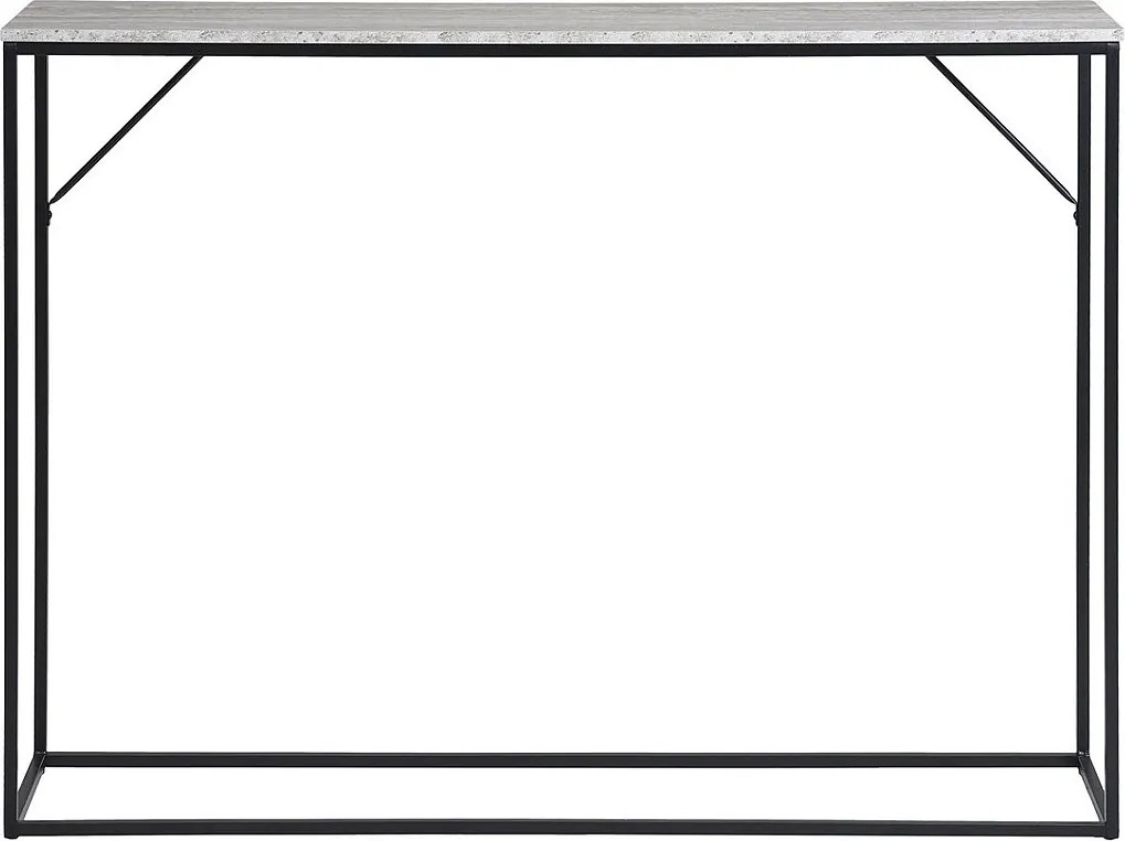 Stolik Konsolowy Życie, Brązowy, 110x26x80 cm, Kendra Home