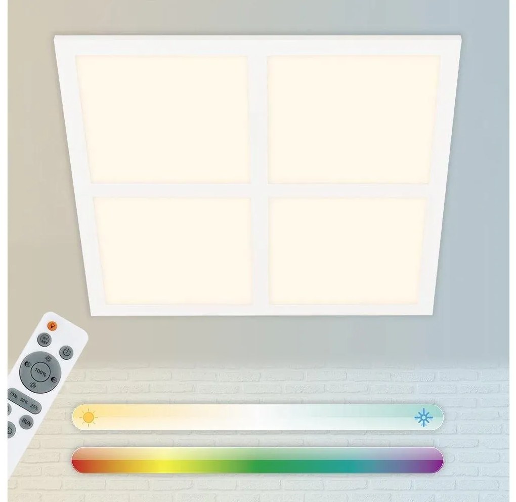 Briloner 7387-016 - LED RGBW 24W sufitowe ściemnialne + DO