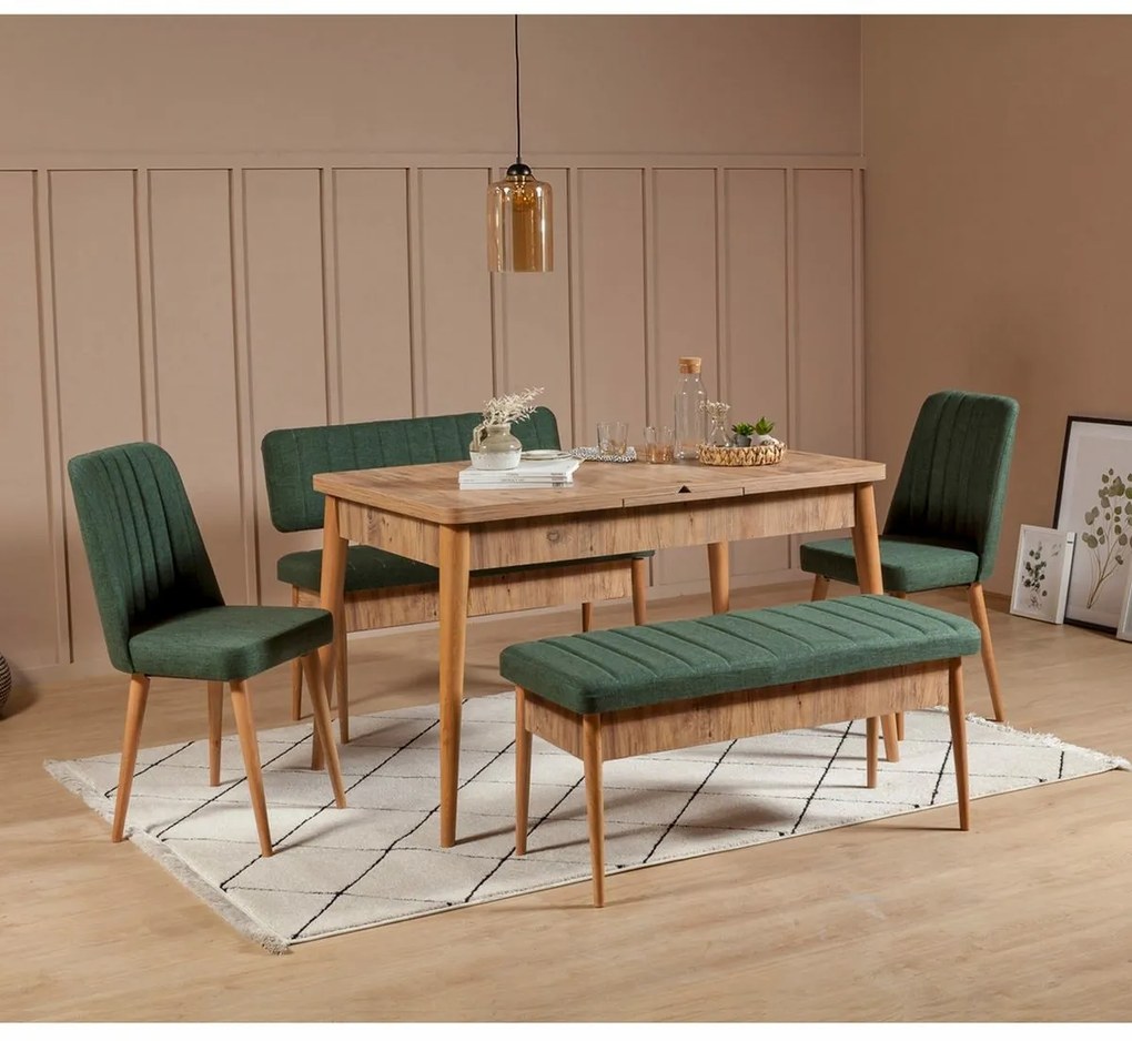 Ławka Vina Green i Atlanitc Pine