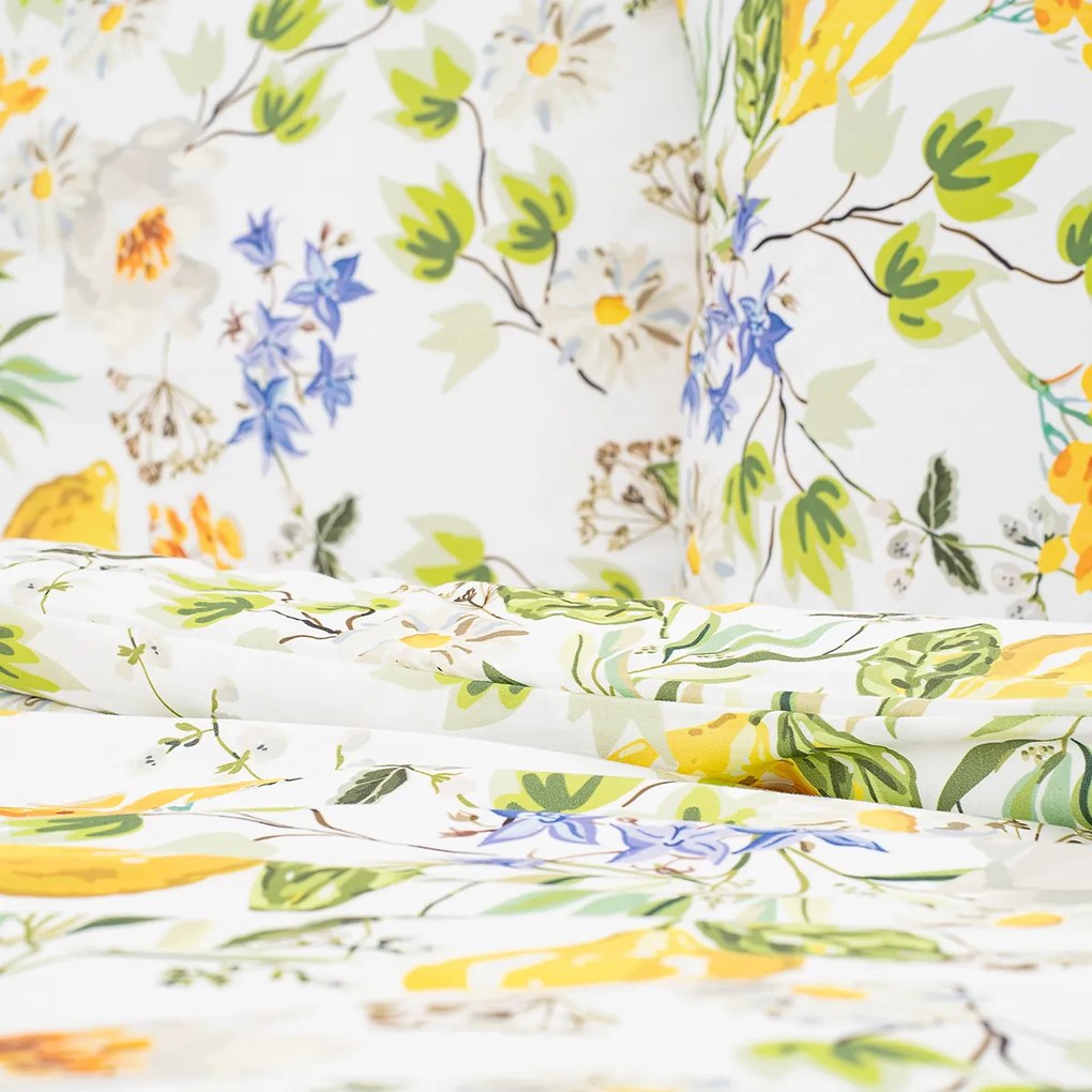 4Home Pościel bawełniana Lemon Delight, 160 x 200 cm, 70 x 80 cm, 160 x 200 cm, 70 x 80 cm