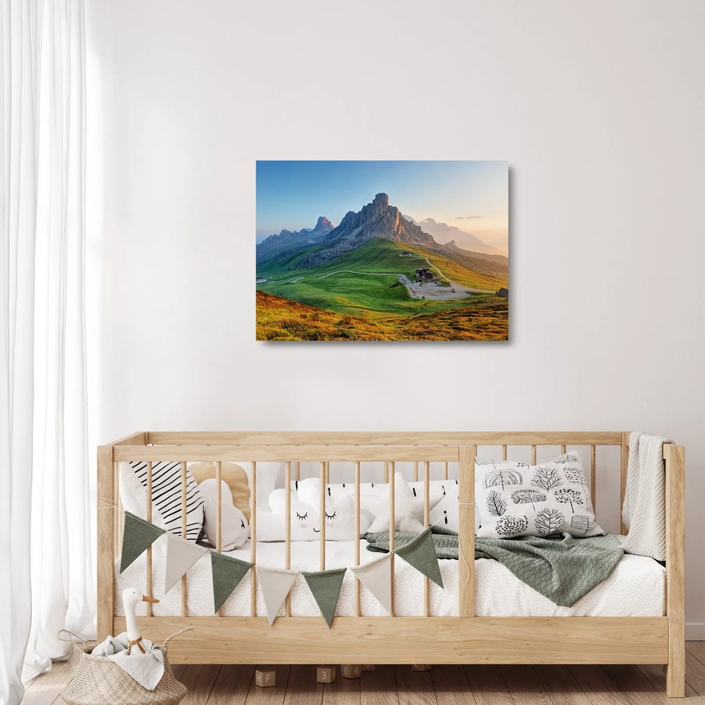 Obraz na szkle - Dolomity (70x50 cm)