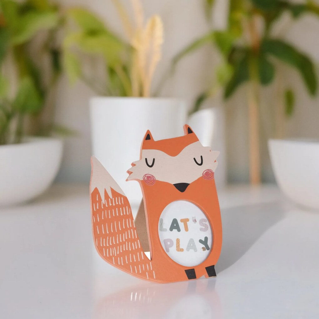 Ramka na zdjęcia Leśni przyjaciele, dziecięca, MDF