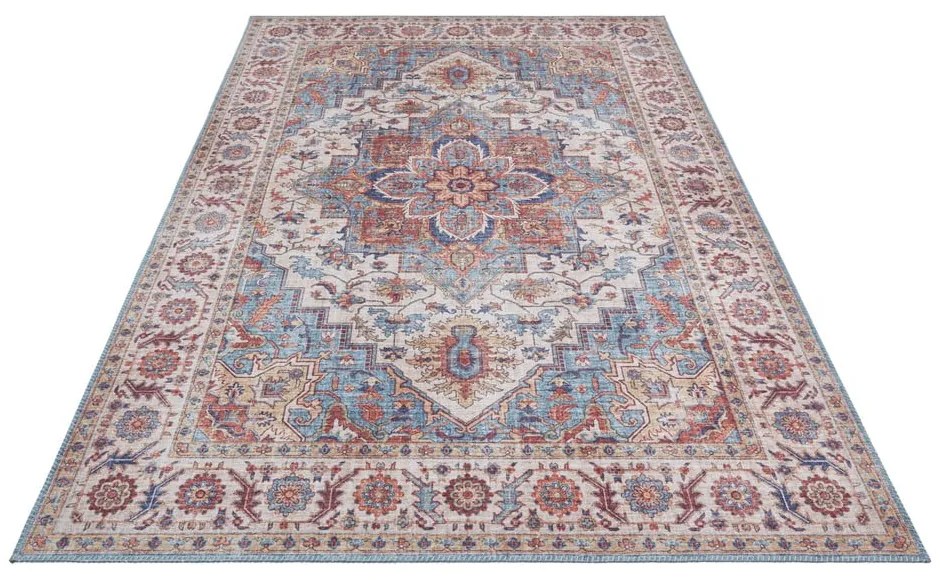 Czerwono-niebieski dywan Nouristan Anthea, 120x160 cm
