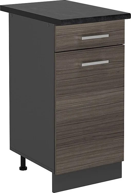 Szafka dolna do kuchni szlachetna szarość 40x60x81.6 r-line