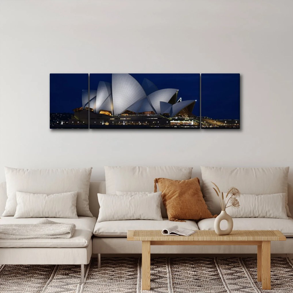 Obraz Sydney w nocy (170x50 cm)