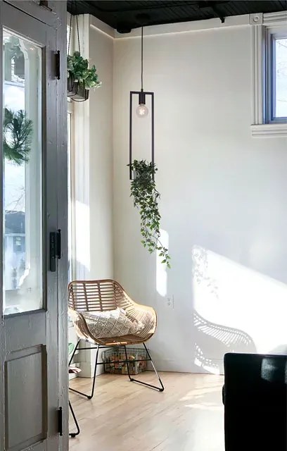 Industrialna lampa wisząca z kwietnikiem - 4X A204 C7-C69