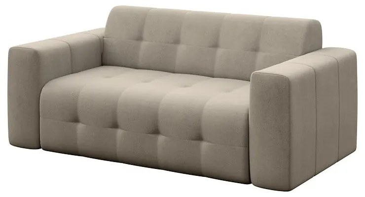 Jasnobrązowa aksamitna sofa 199 cm Tuil – Rodier