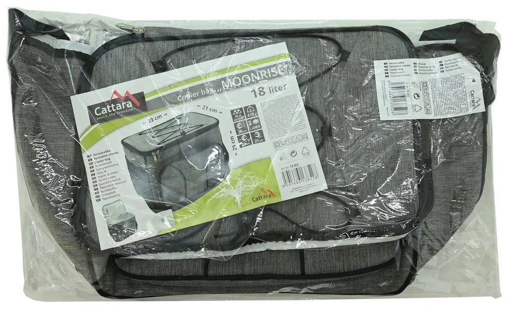 CattaraTorba termiczna MOONRISE 18 l, szary
