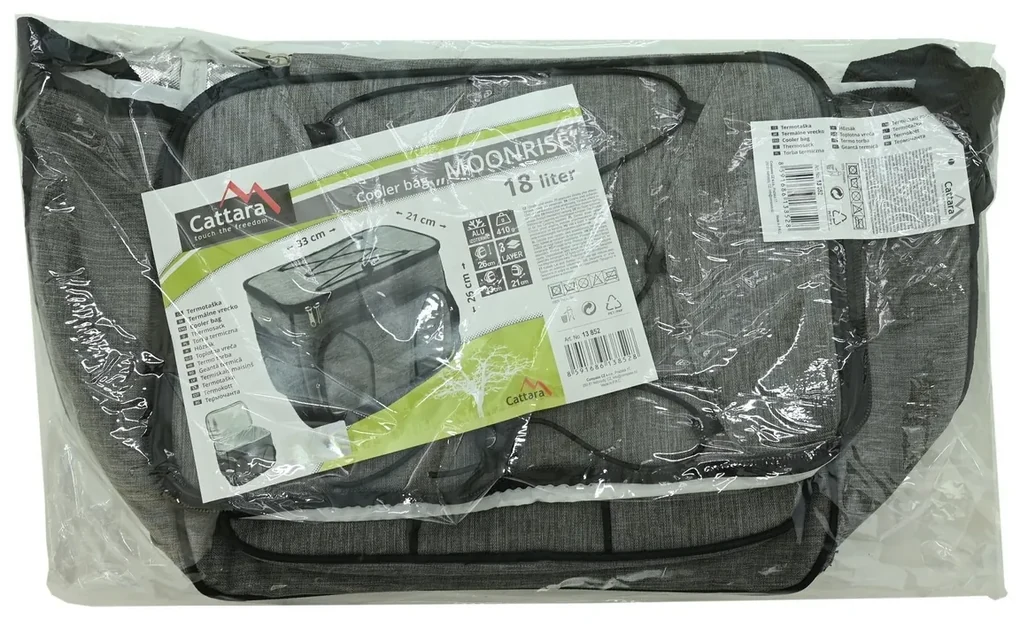 CattaraTorba termiczna  MOONRISE 18 l, szary