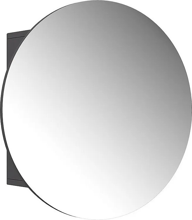 Szafka z lustrem w łazience antracyt 60x17.4x60 loki