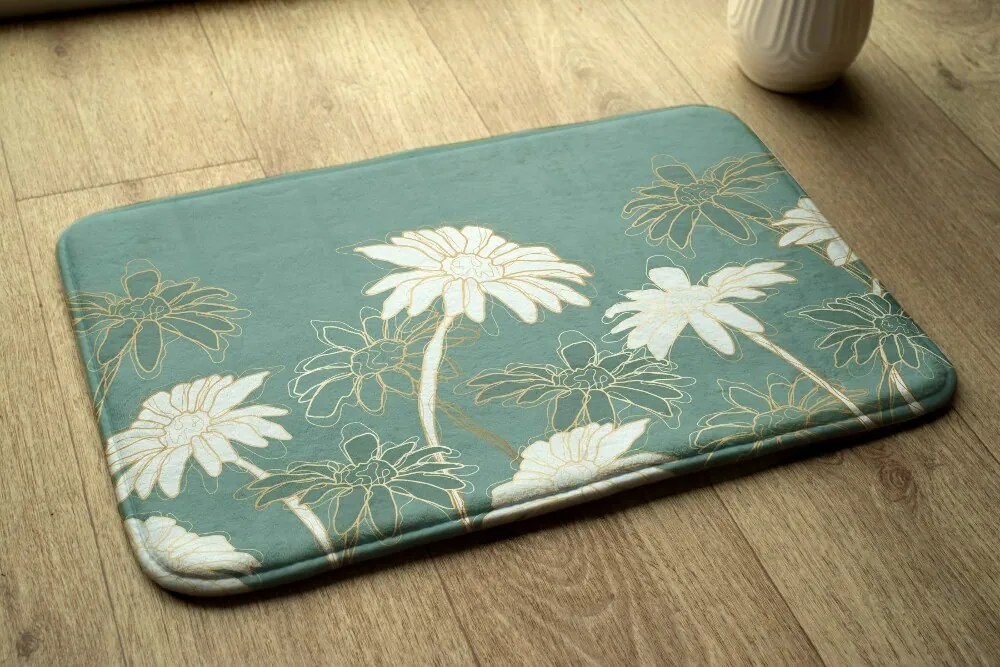 Dywanik łazienkowy Dywanik łazienkowy Rośliny Kwiaty