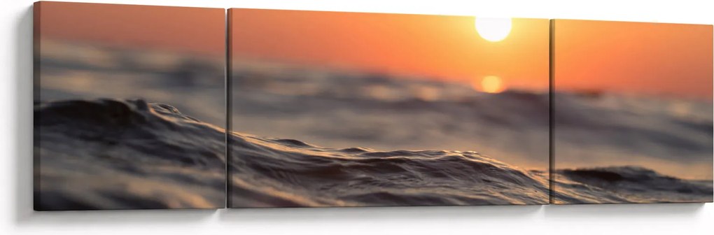 Obraz morskiej fali (170x50 cm)