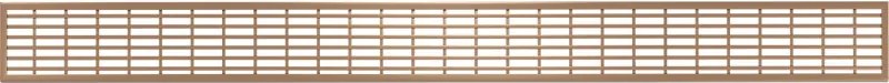 Mexen Flat M33 maskownica do odpływu liniowego 50 cm, miedź szczotkowana - 1C33050