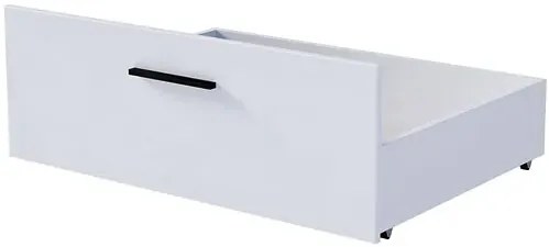 Biała modułowa szuflada pod łóżko F7-E90