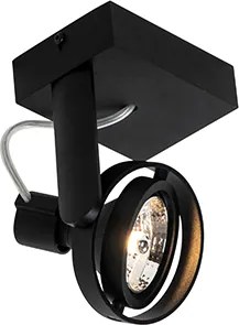 Nowoczesny reflektor czarny - Master 70