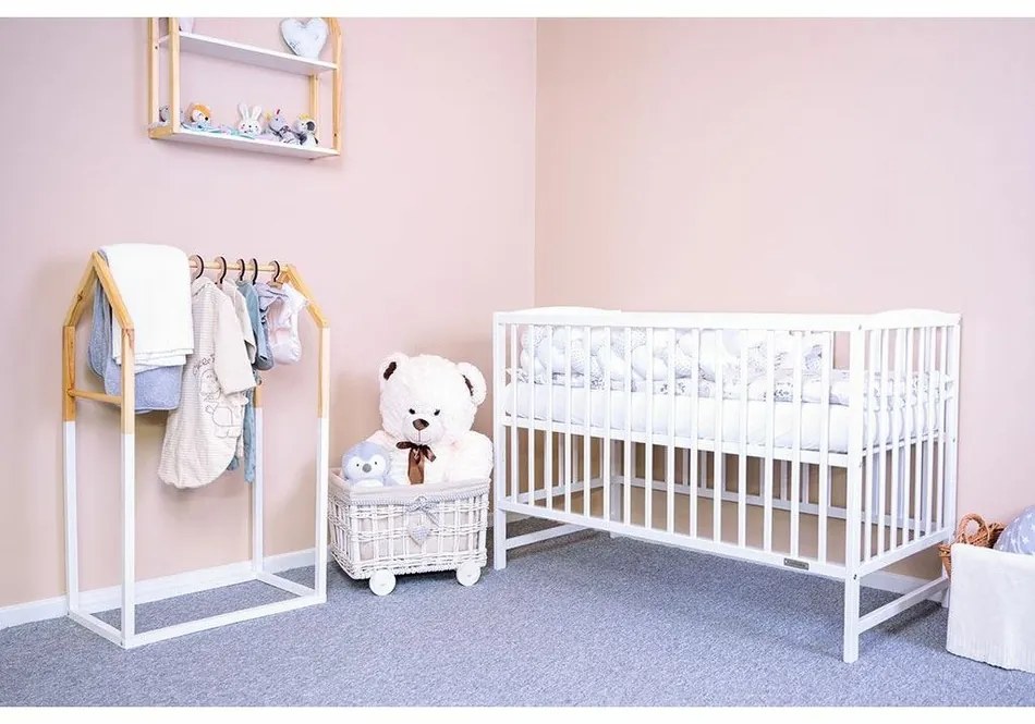 Nowe łóżeczko dziecięce Lilly, białe