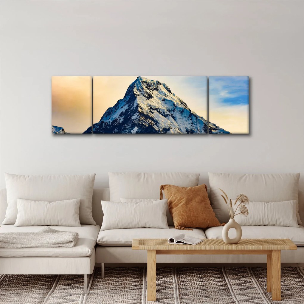 Obraz ośnieżonych gór, Nepal (170x50 cm)