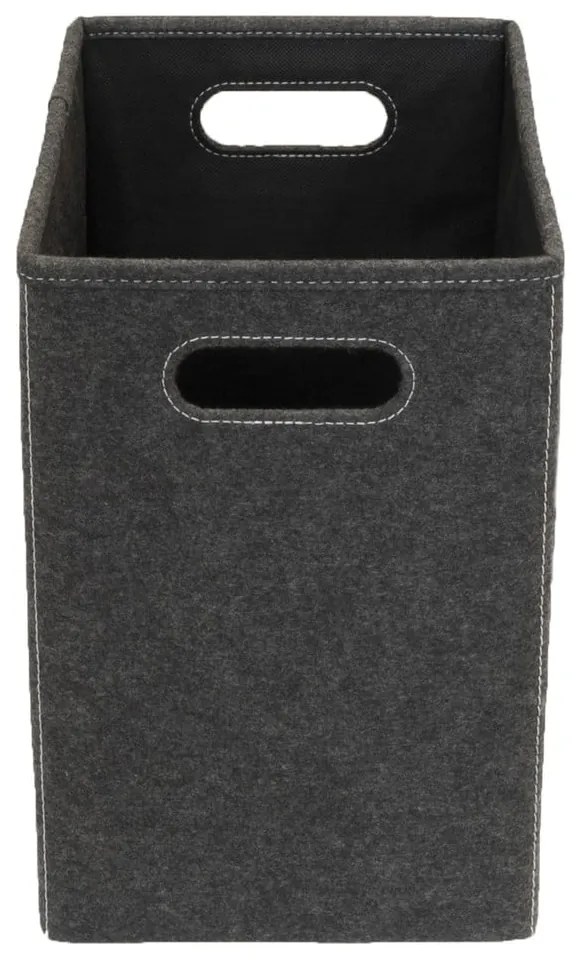 Szary materiałowy element regału modułowego 21x32 cm Z Cube – Tenzo