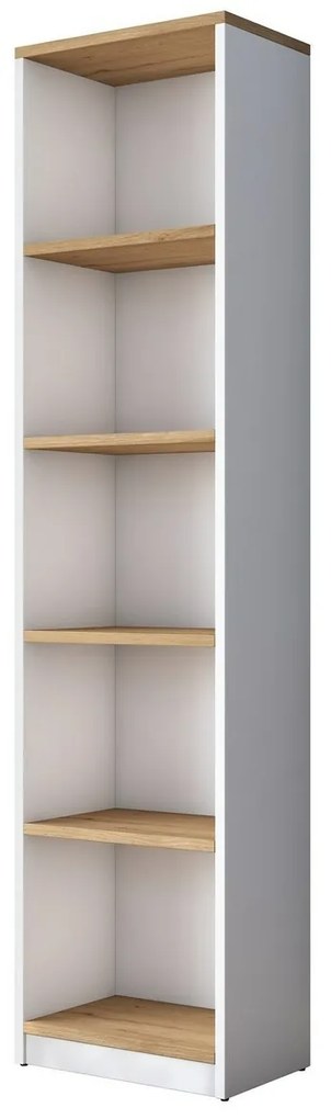 Biblioteczka Hale White and Walnut