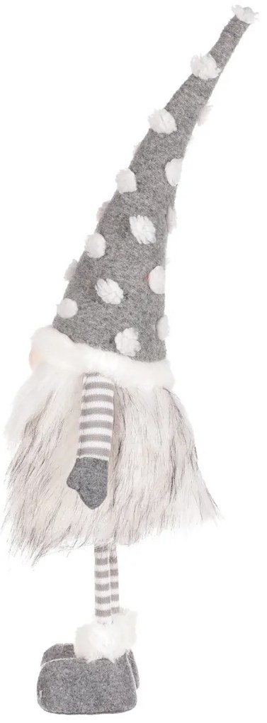 Dekoracja materiałowa Krasnal z oświetleniem LED II, 50 cm