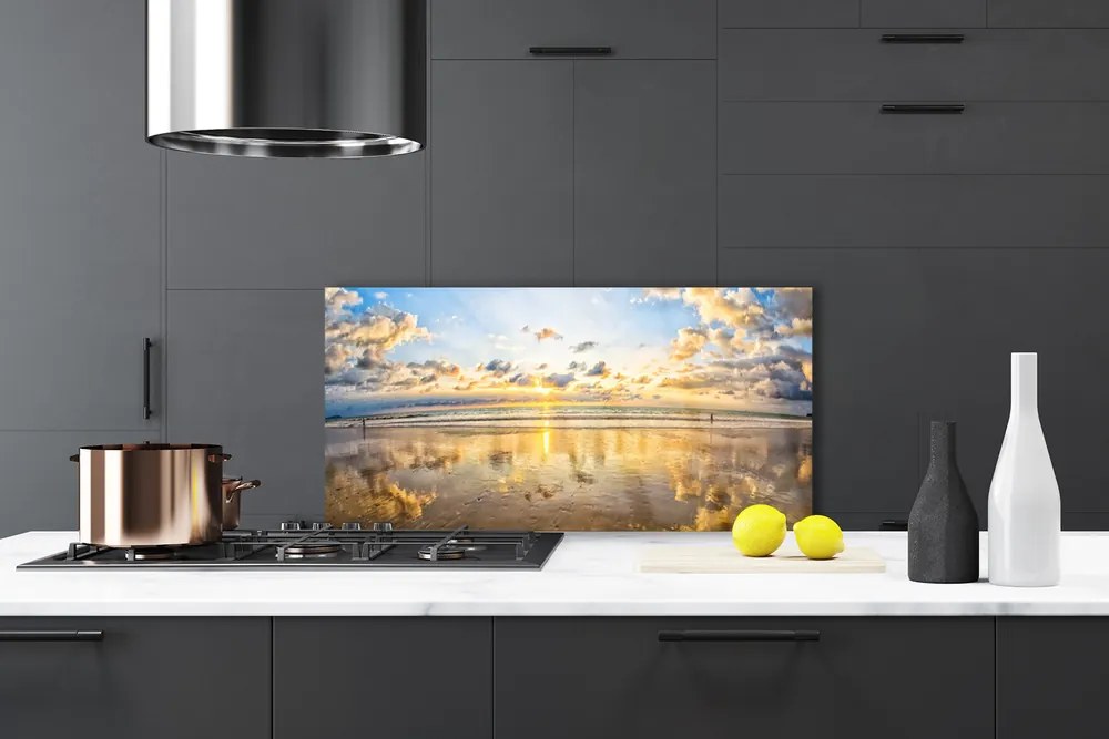 Panel Kuchenny Spokojna Tafla Błękitu