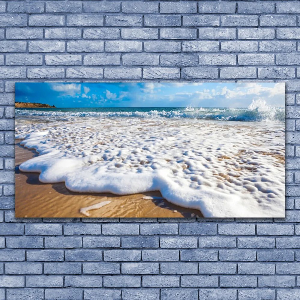 Zdjęcie na płótnie Piaszczysty Brzeg Oceanu