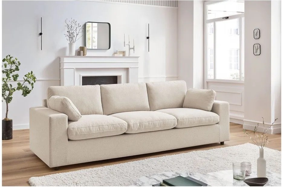Beżowa sofa 250 cm Belair – Bobochic Paris