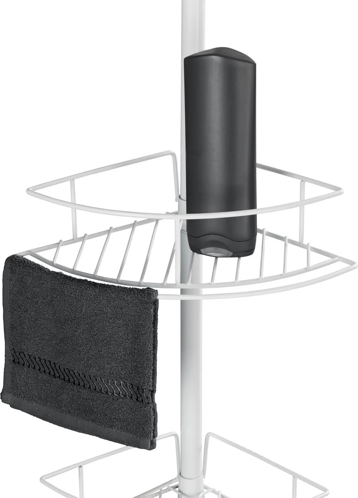 Teleskopowa półka pod prysznic DOLCEDO, 4 poziomy, WENKO