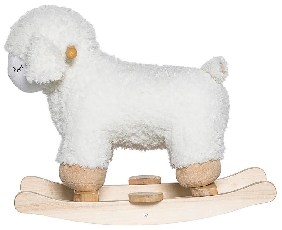 Owieczka na biegunach z bukowego drewna Bloomingville Mini Rocking Toy