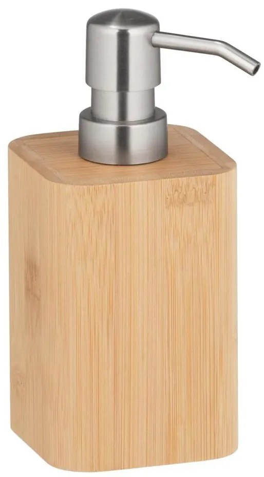 WENKO 24747100 - Dozownik do mydła BAMBUSA 9,3x16,5 cm brązowy