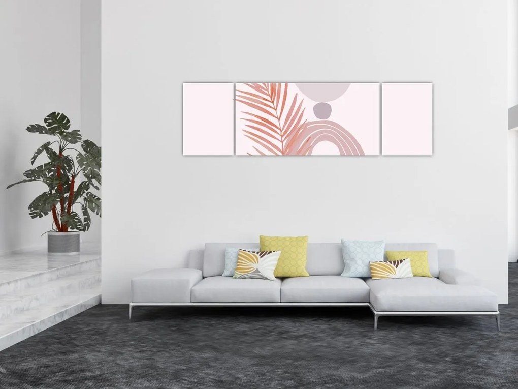 Obraz - Fioletowy minimalizm N⁰1 (170x50 cm)