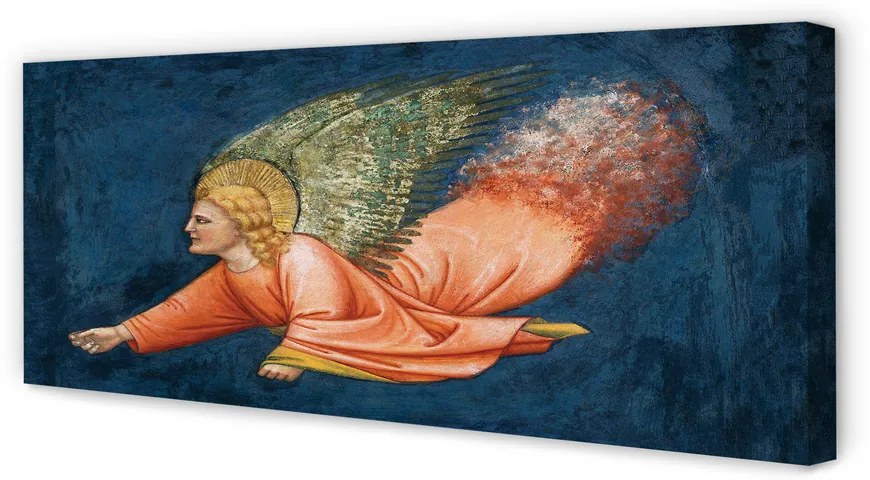 Duży obraz na płótnie Sztuka skrzydlaty anioł