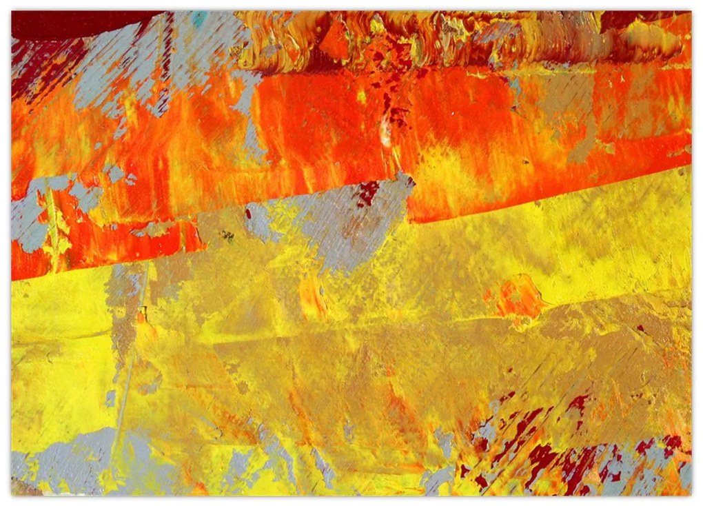 Obraz abstrakcji - malarstwo (70x50 cm)