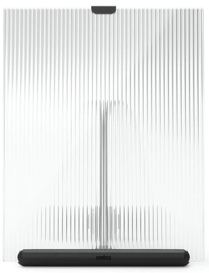 Czarna szklana ramka stojąca 16x20 cm Flute – Umbra