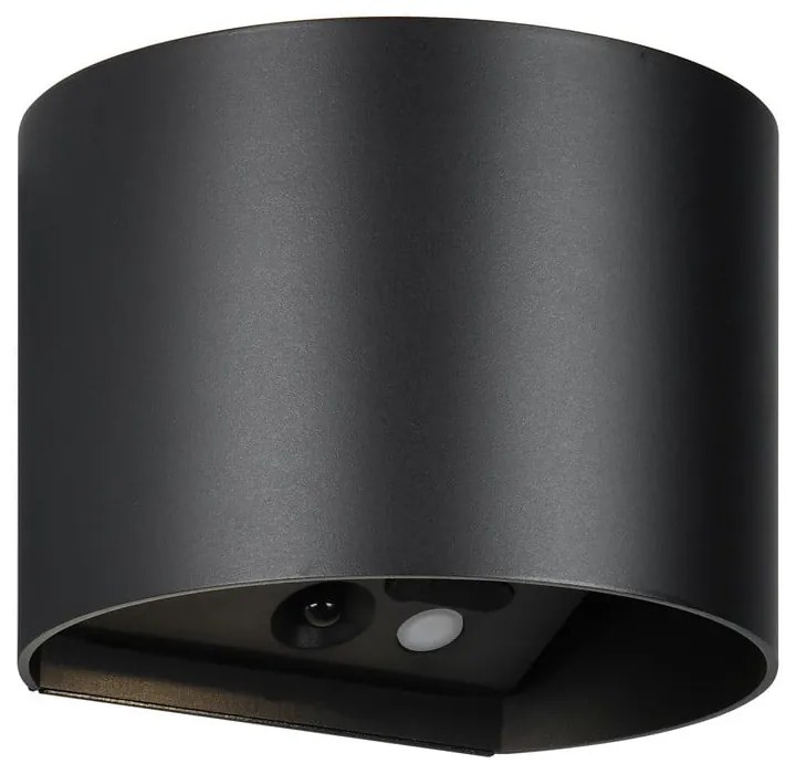 Lampa zewnętrzna ścienna LED z czujnikiem ruchu na USB (wysokość 10 cm) Genie – Reality