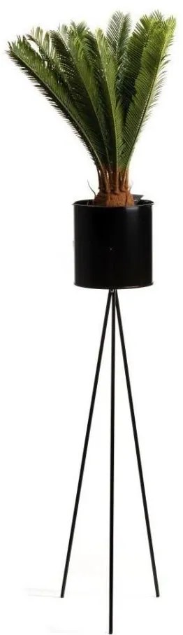 Stojak na kwiaty TRIPOD 110x25 cm czarny