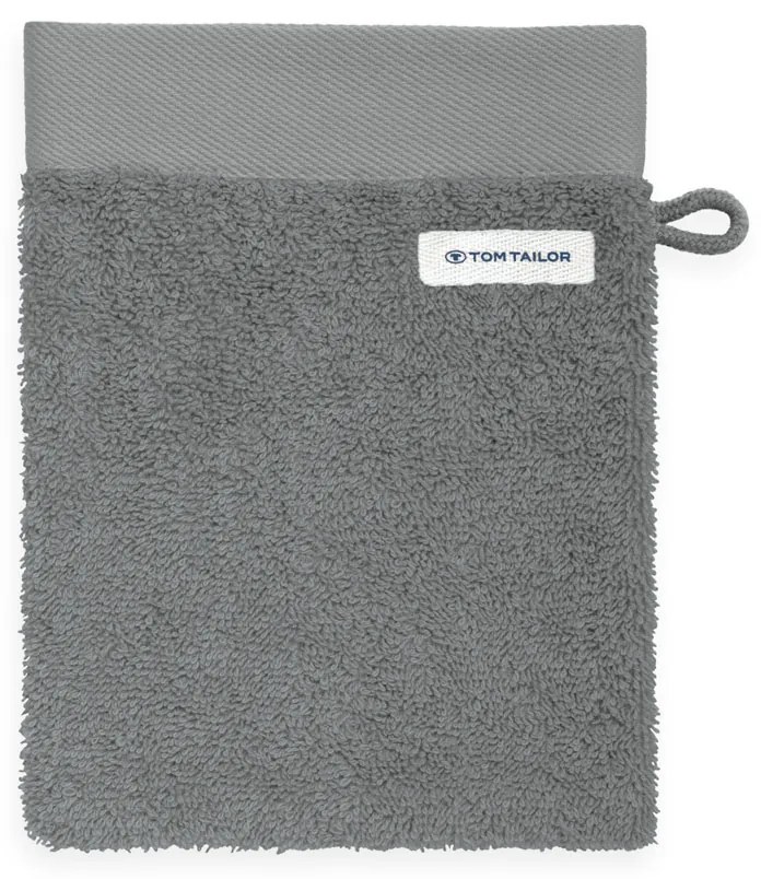 Tom Tailor Myjka frotte Moody Grey, 16 x 21 cm, zestaw 6 szt.
