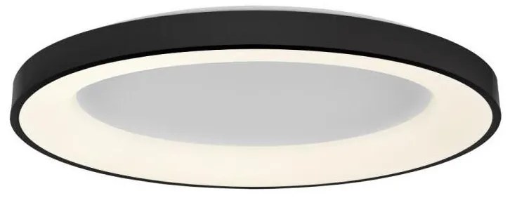 LED2 - LED ściemnialna lampa sufitowa BELLA LED/80W/230V 3000K/4000K czarna