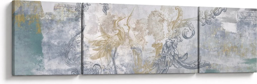 Obraz - Malowidło na ścianie (170x50 cm)