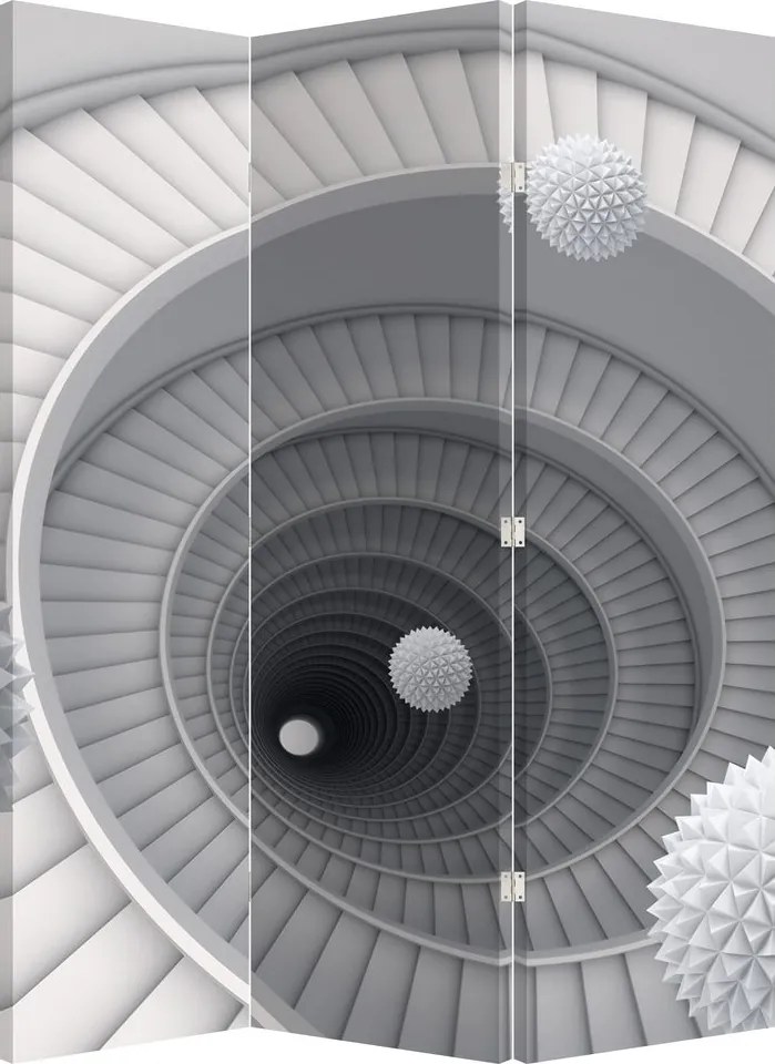Parawan - Abstrakcja 3D (126x170 cm)