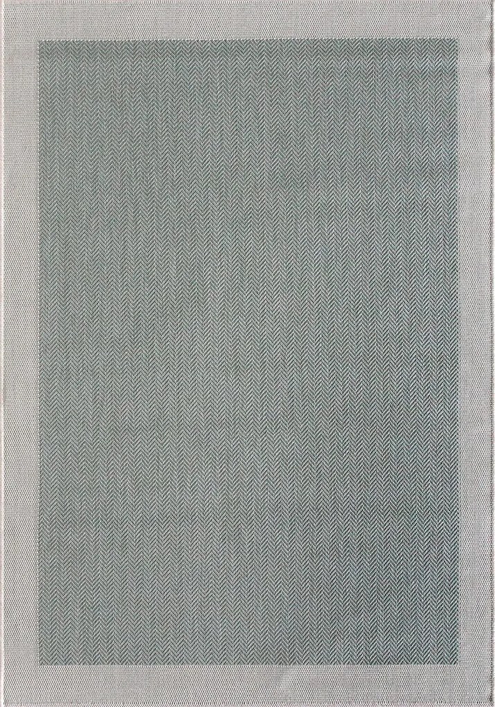 Dywan zewnętrzny Miovani  zielono-kremowy 140 cm x 200 cm