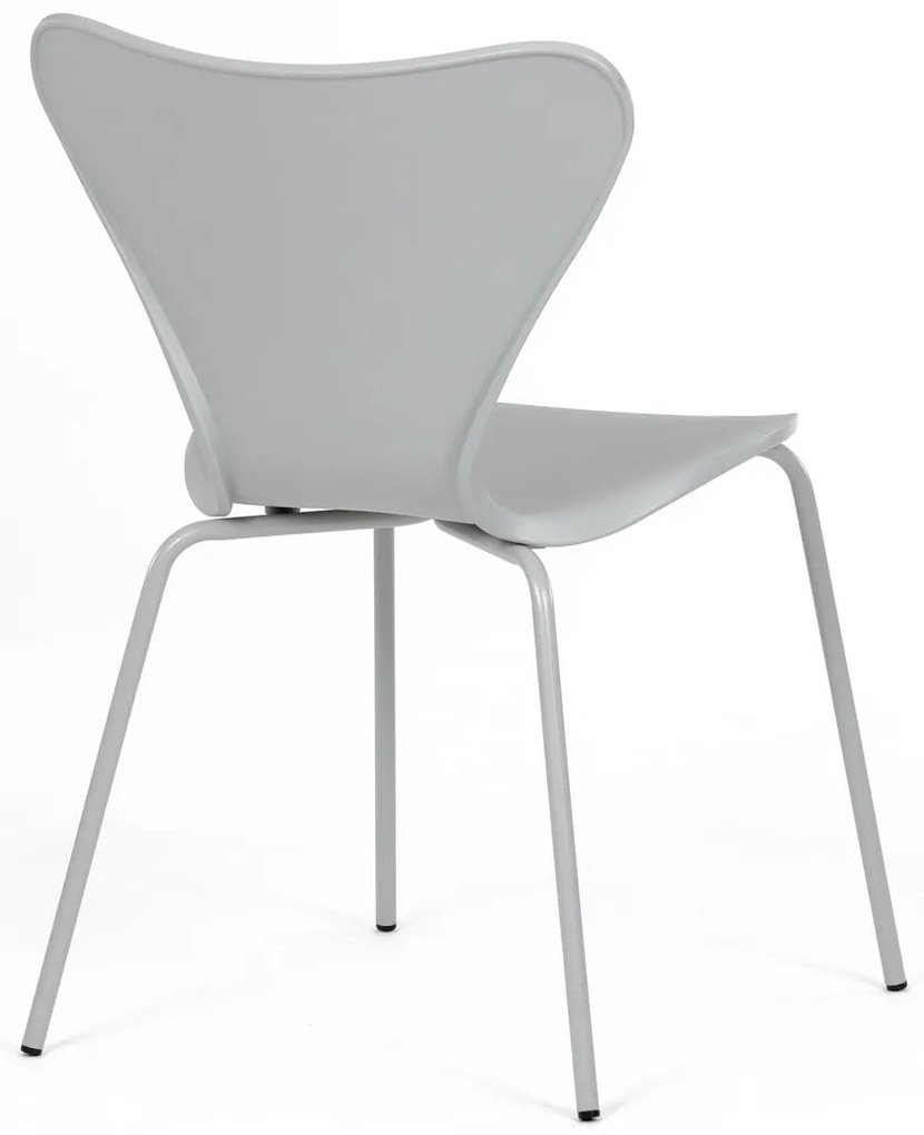 Zestaw krzeseł do jadalni CT-X7034 GREY, 4 szt.