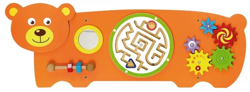 Viga toys sensoryczna tablica manipulacyjna miś