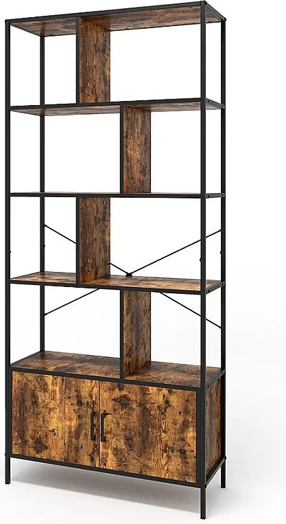 Rozdzielacz pokoju rustykalny dąb 80x30x180 fyrk