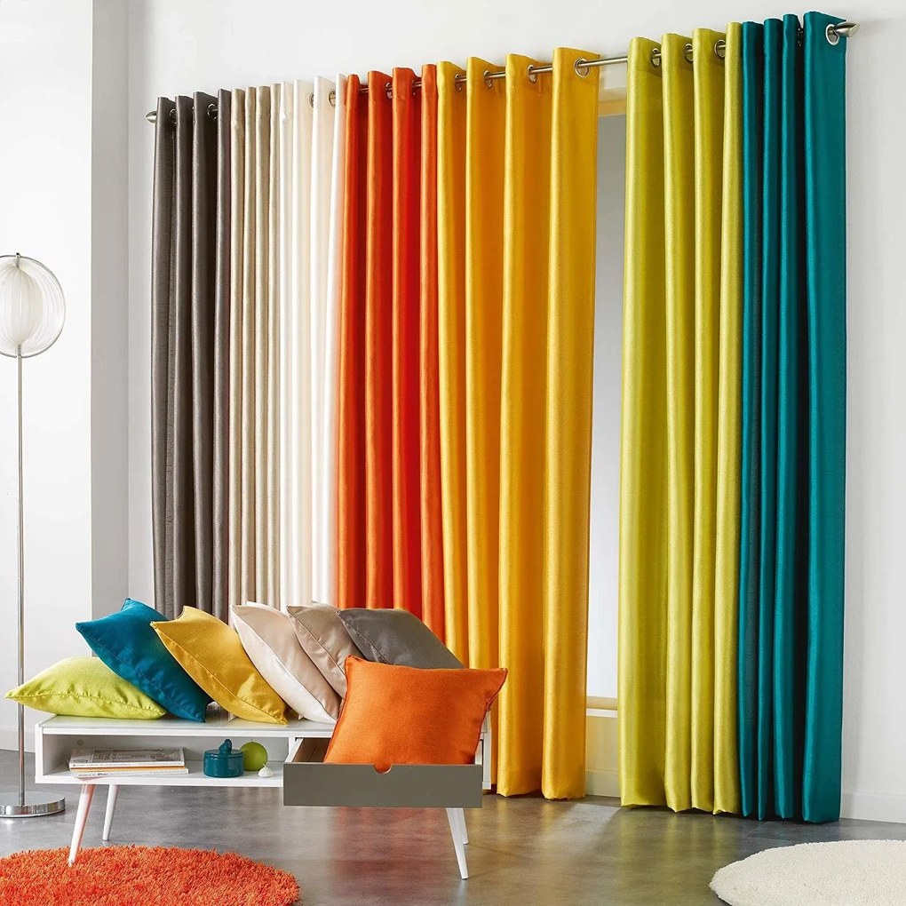 Zasłona okienna SILK SHANA, 140 x 240 cm