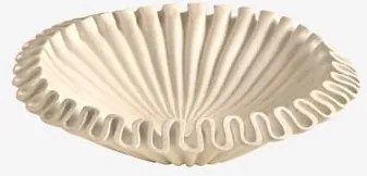 Miseczka Dekoracyjna Z Żywicy Irente Biała & Ø20 Cm - Sklum
